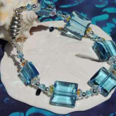 Swarovski Aquamarine bracelet