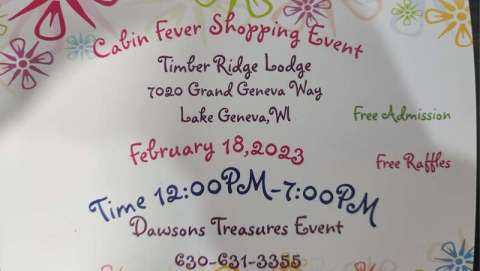 Cabin Fever Shopping Event at Timber Ridge