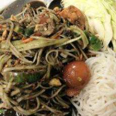 Papaya Salad - Lao "Dirty," Style