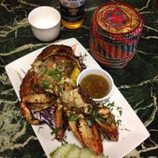 BBQ Laotian Crab