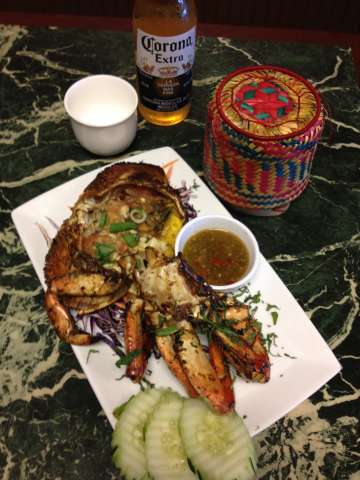 BBQ Laotian Crab