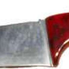 Slicer - Spalted Ambrosia Maple Burl with Jasper Bolster