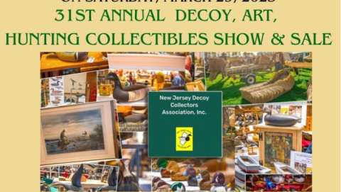 NJ Decoy Collectors Assn Decoy, Art, Hunting Show