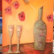 Champagne & Bougainvillea