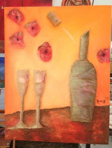 Champagne & Bougainvillea