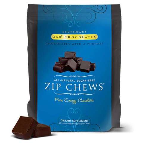 Zip Chews Energy Chocolate
