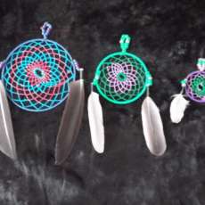 color changing dream catcher