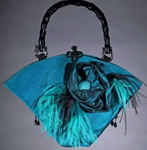 Turquoise Evening Bag
