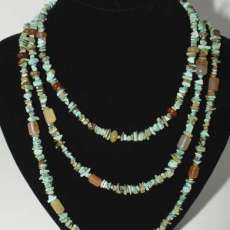 Triple Strand Turquoise Necklace