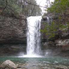 One of the Waterfalls in the Park