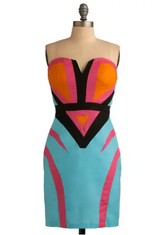 Color Block Dress