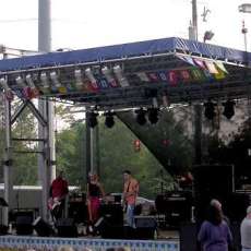 One of MANY Staging Options Offered by Muscle Shoals Productionsn