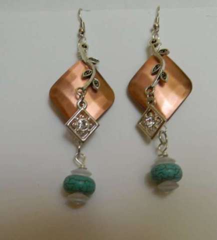 Turquoise Dangle Earrings Free Shipping