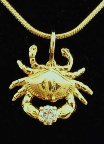 Chesapeake Crab Pendant