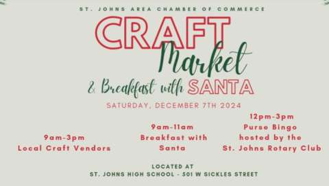 Craft Market & Breakfast With Santa