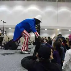 Mamadou at the Boston First Night