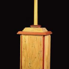 Exotic Wood Lamp