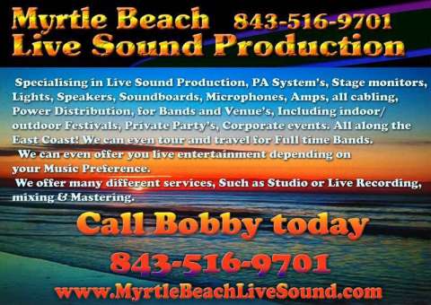 Myrtle Beach Live Sound Production