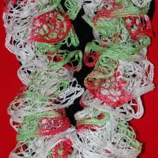 CALLED FA LA LA (LENGTH 38 TO 42 INCHES)        (PRICE $12.00 + $4.00 shipping)$1.00 for each additional scarf