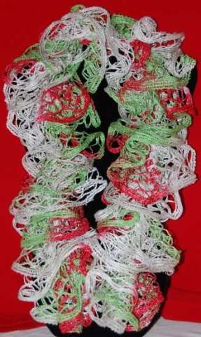 CALLED FA LA LA (LENGTH 38 TO 42 INCHES)        (PRICE $12.00 + $4.00 shipping)$1.00 for each additional scarf