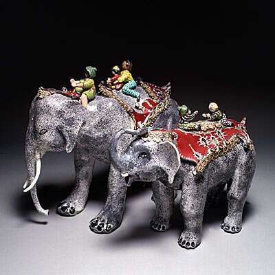 ceramic elephant