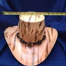Wood Turned Hats and Other Turnings