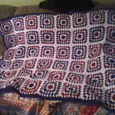 Colors of America Throw
