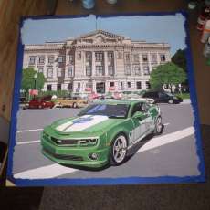 Finished Painting ready for Frame