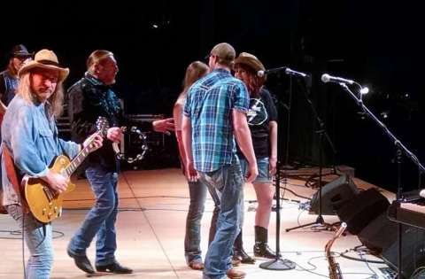 Jayson Eddie & Michelle With Marshall Tucker 2015