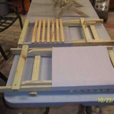 Small Chair folded for Storage