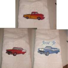 Embroidered Car