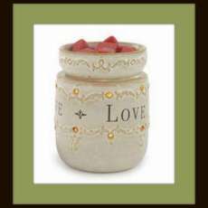 Live Laugh Love electric tart melter