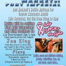Riverwalk Outdoor Market at Port Imperial supports Cancer Awareness on Saturday oct 5th
