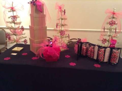 Christmas gift booth