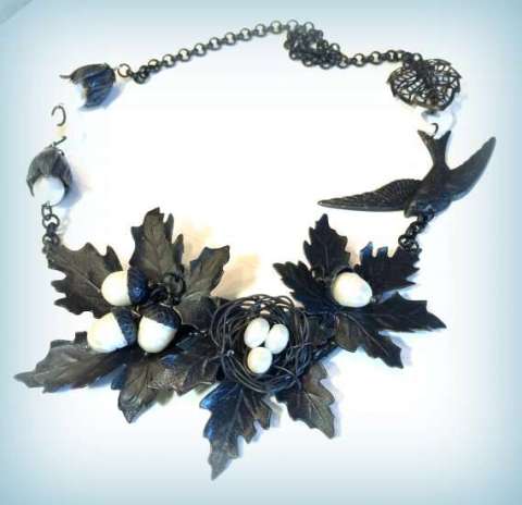 High Contrast Black Matte and Pearl Assemblage