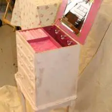 repurposed jewelry box