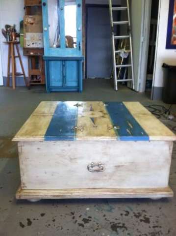 repurposed table/trunk