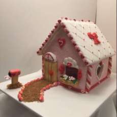 Valentine Gingerbread House