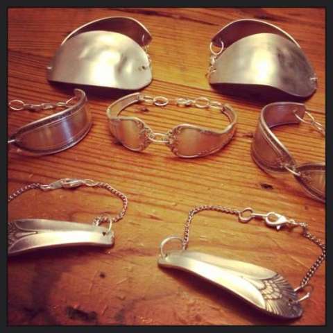 Silverware Bracelets