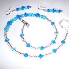 Tourquoise Swarowski Crystal Necklace