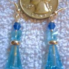 Blue Angel Earrings