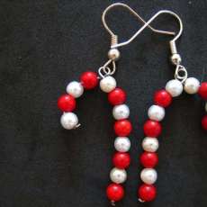Candy Cane Earrings