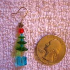 Swarovski Christmas Tree in Green and Blue