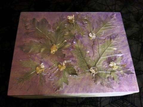 Silver Leaf Box