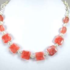 Cherry Quartz Necklace