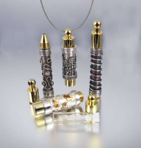 Pens and Perfumes Vessel Pendents FS