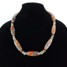 Semi-Precious Agate Necklace