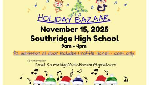 Southridge Music Holiday Bazaar