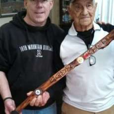 Mr. Nicastro's D-Day Cane