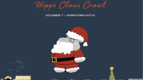 Hippo Claus Crawl